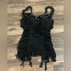 Victoria’s Secret ruffled slip dress